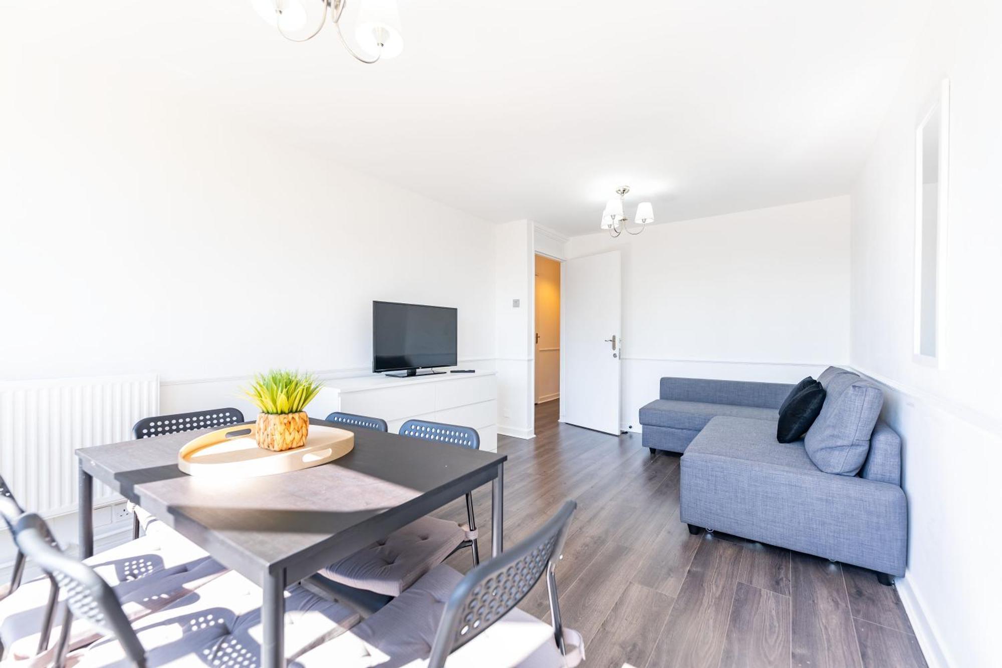 Luxury 3 Bedroom Flat With Balcony In Westbourne Park Londyn Zewnętrze zdjęcie